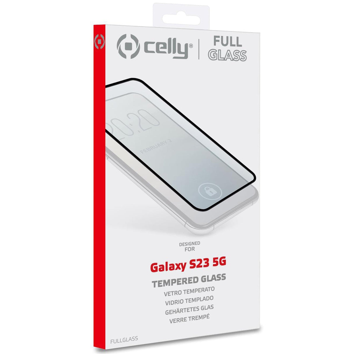 Celly Skärmskydd Härdat glas Galaxy S23 5G