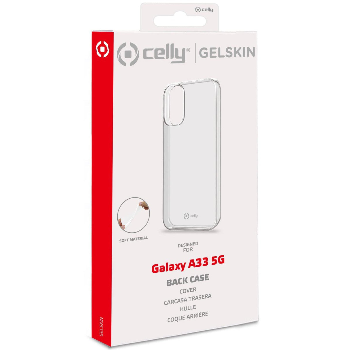 Celly Gelskin TPU Cover Galaxy A33 5G/Enterprise ed.