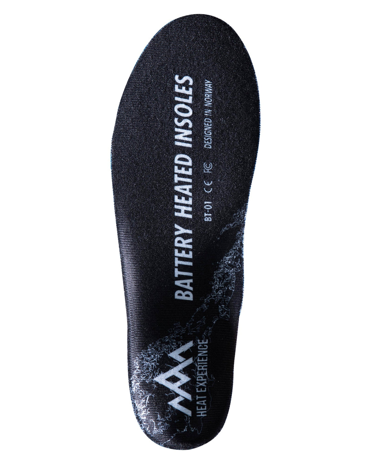 Heat Experience Heated APP Controlled Insoles S – Värmesulor Blå EU35–37