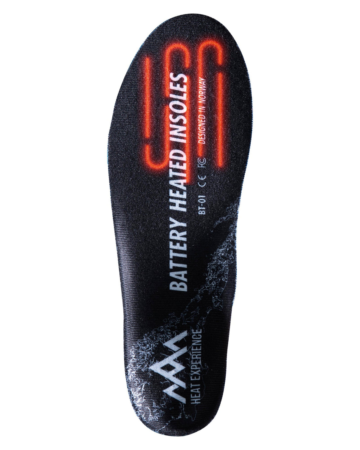 Heat Experience Heated APP Controlled Insoles L – Värmesulor Blå EU41–43