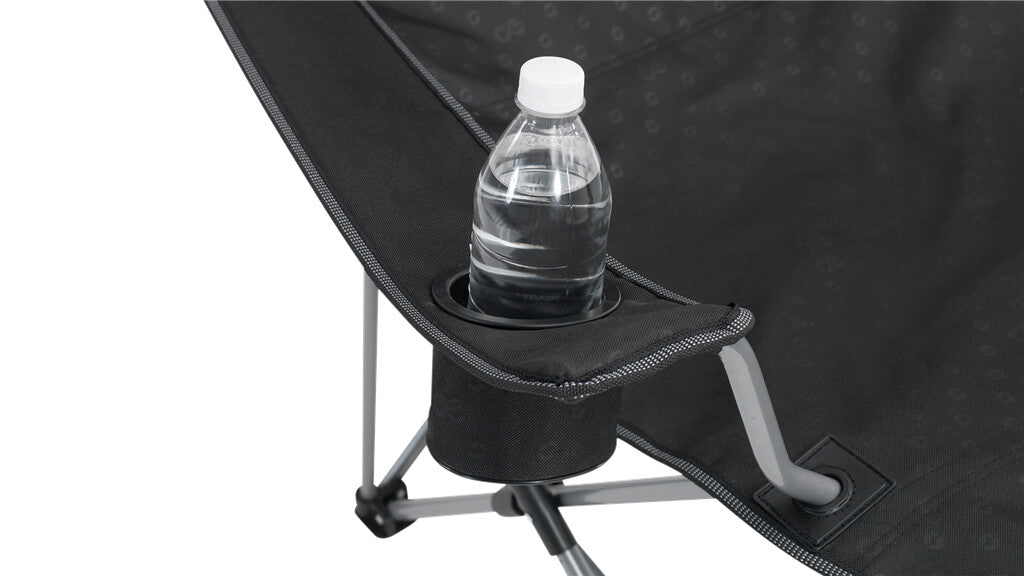 Outwell Catamarca Lounger Hopfällbar Campingstol Svart