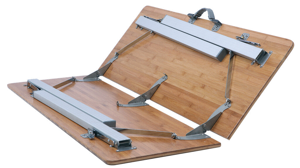 Outwell Kamloops M Campingbord 72x100 cm Bambu Stabilt Campingbord