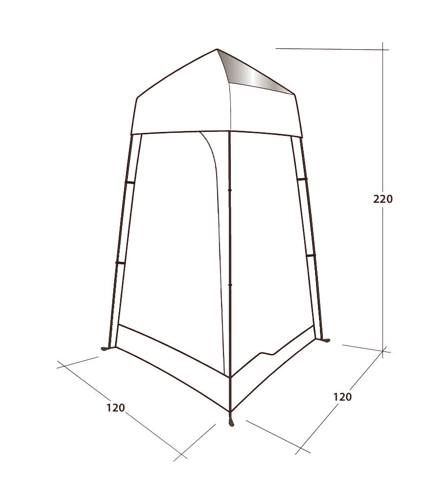 Outwell Seahaven Comfort Station Single – Duschtält