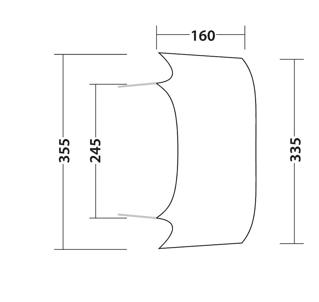 Outwell Air Shelter Tent Connector – Tältkoppling