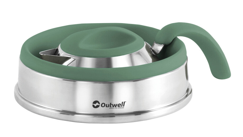 Outwell Collaps Hopfällbar Vattenkokare 2,5 L Skogsgrön