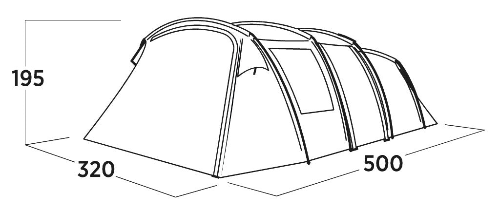Easy Camp Hamra 5 Tält