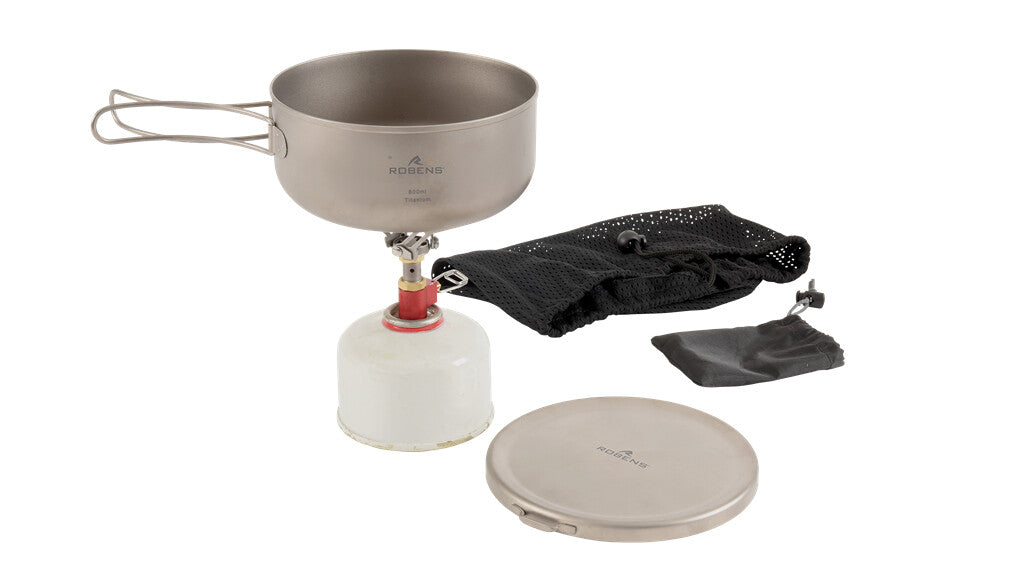 Robens Fire Midge – Titan Matlagningsset med Brännare, 215 g