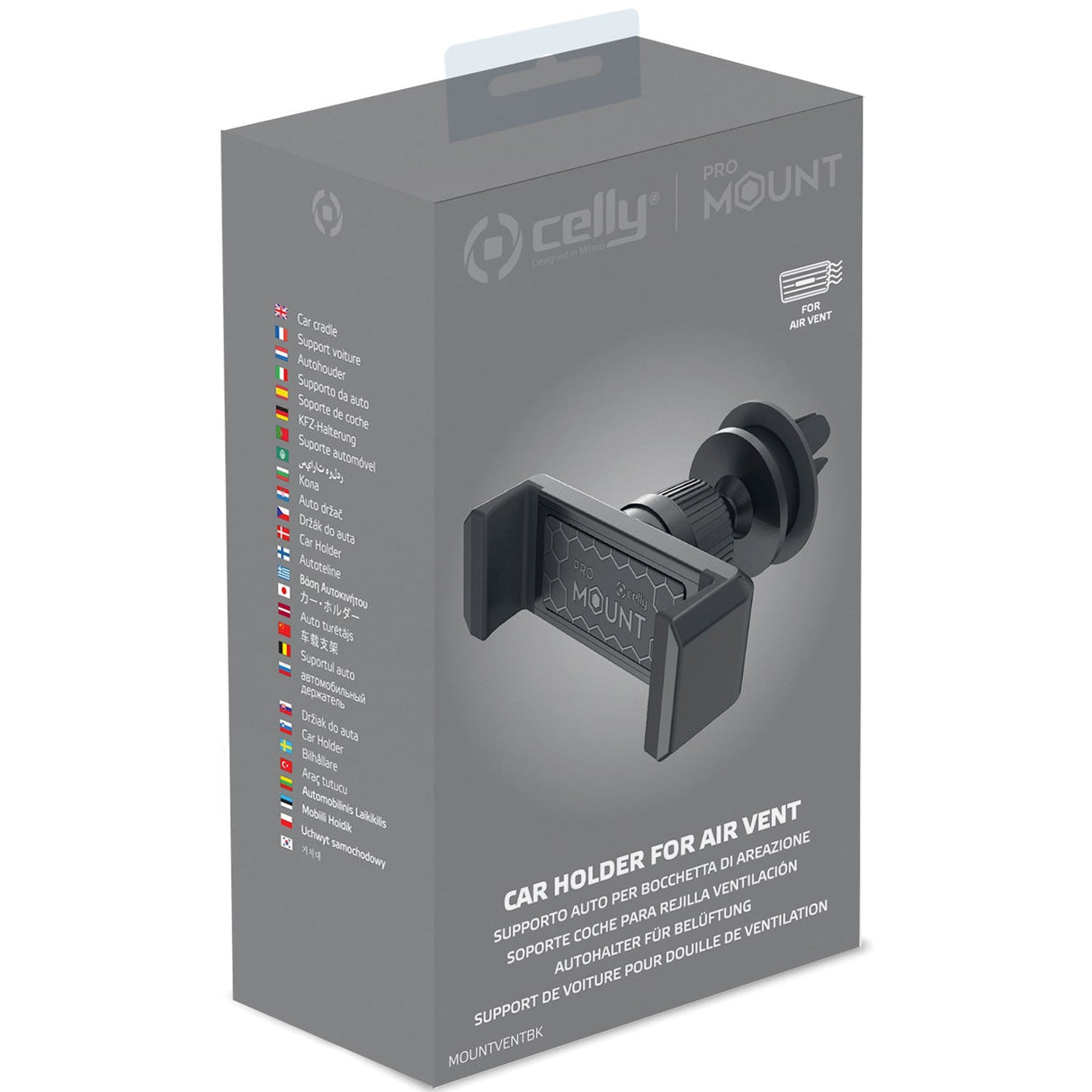 Celly Universal bilhållare Airvent