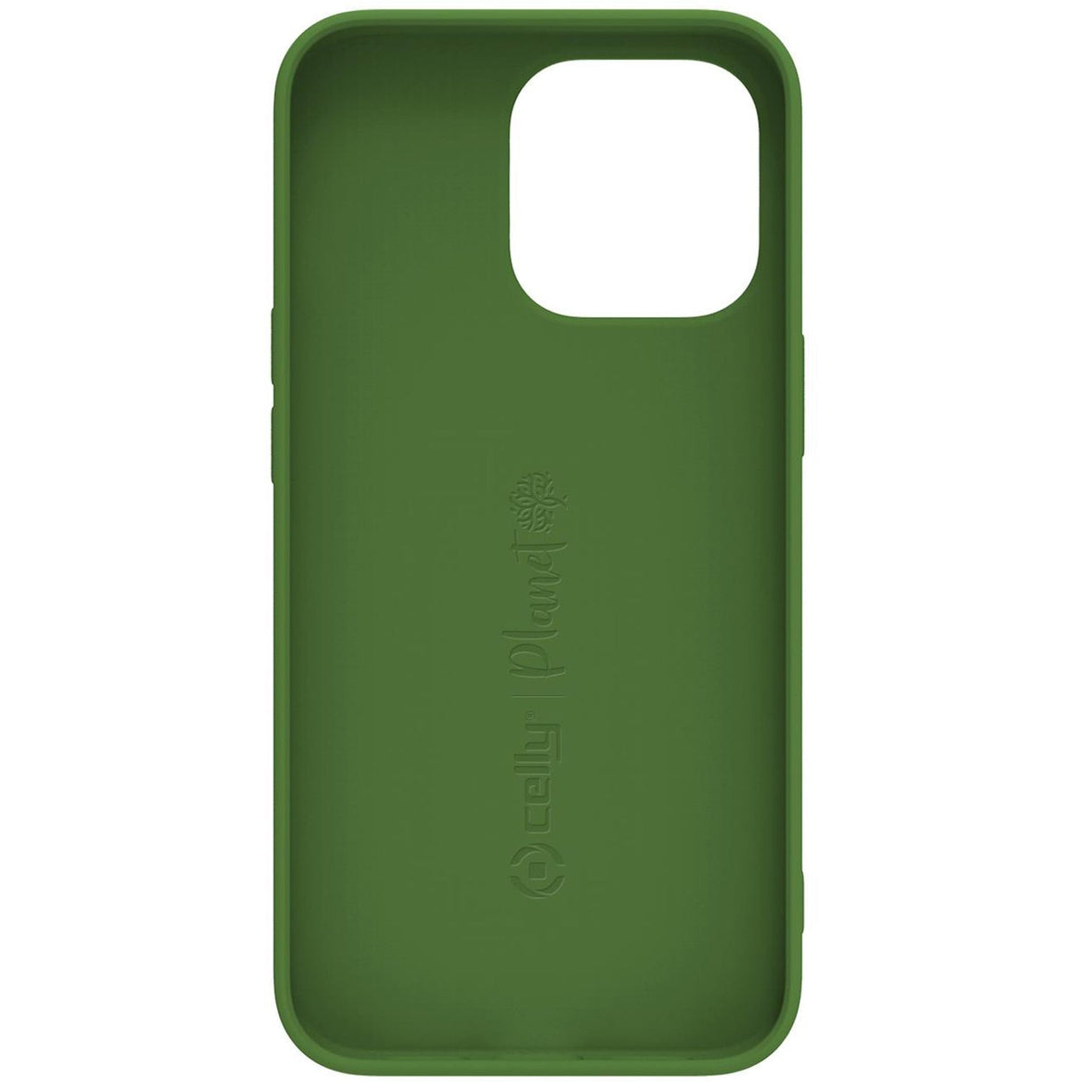 Celly Planet Soft TPU-Cover GRS iPhone 14 Pro Grön