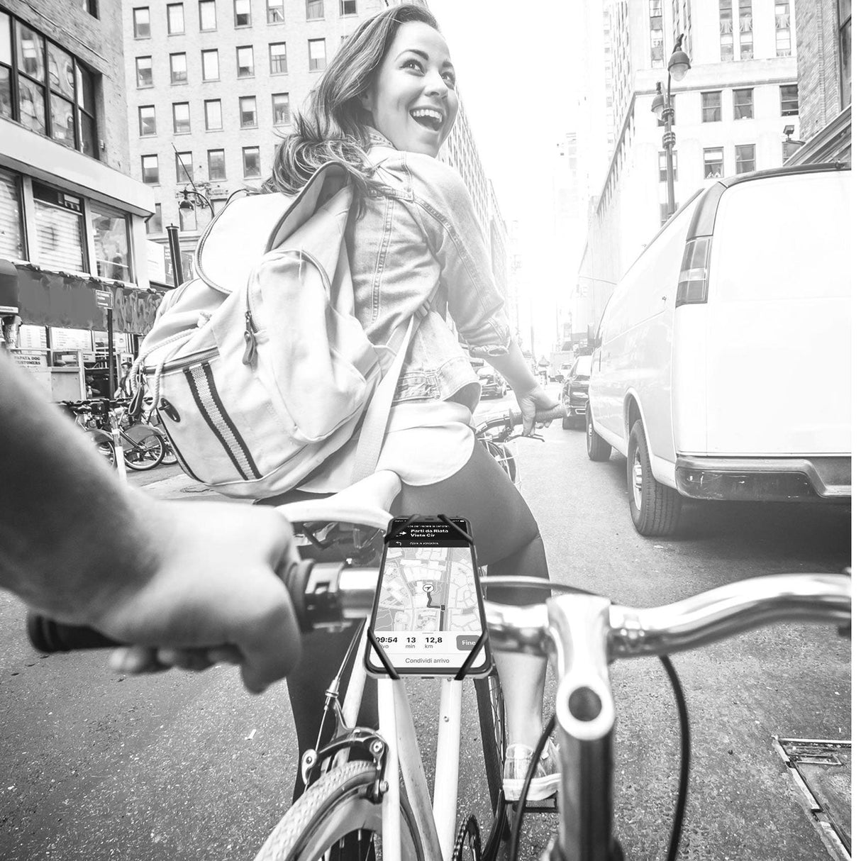 Celly Mobilhållare för styre på cykel/e-scooter