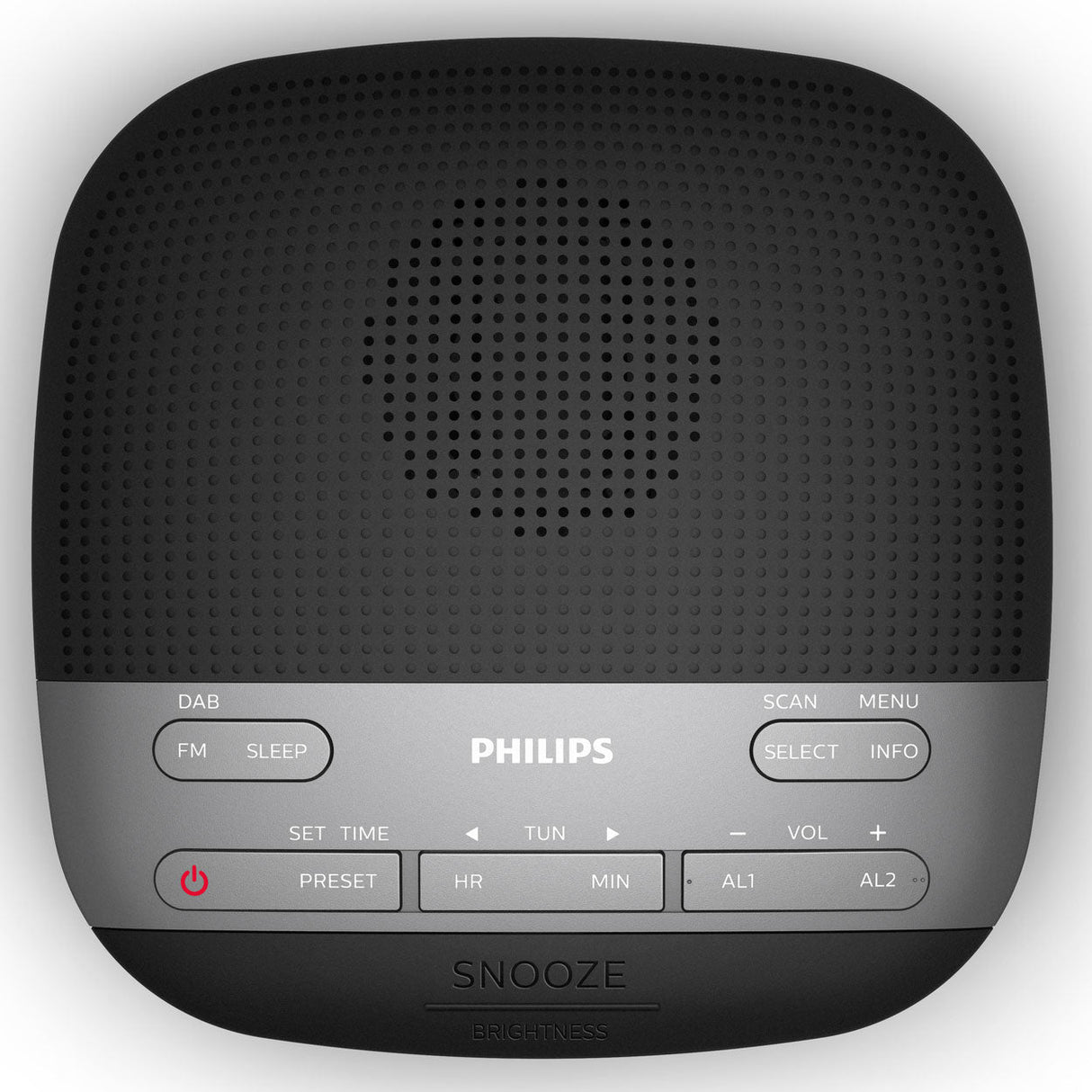 Philips Klockradio DAB+/FM med Dubbla Alarm – TAR3505/12 Svart