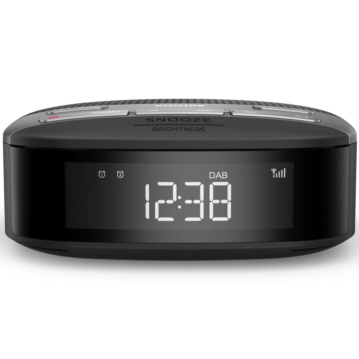 Philips Klockradio DAB+/FM med Dubbla Alarm – TAR3505/12 Svart