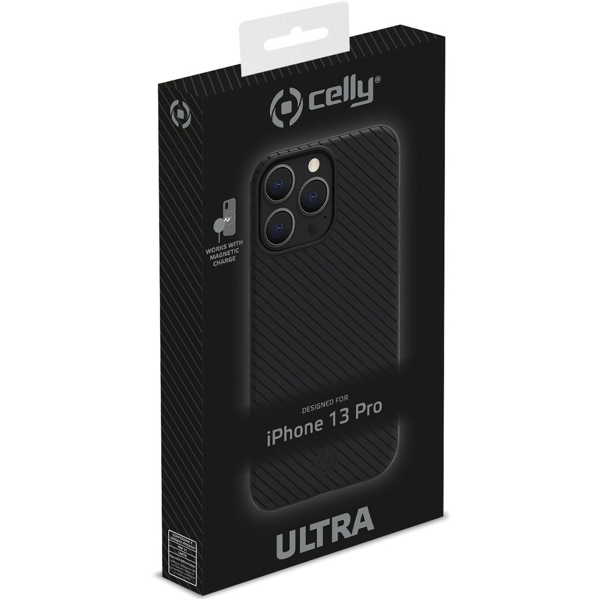 Celly Ultra Protective case MagSafe iPh 12/12 Pro S