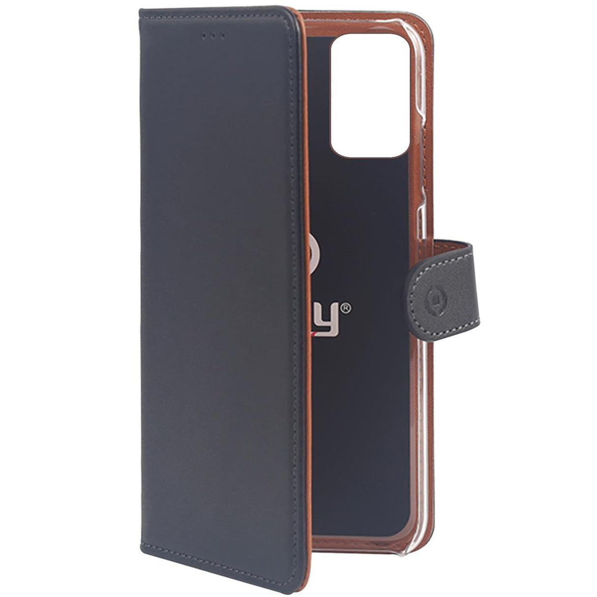 Celly Wallet Case Galaxy A23 Svart