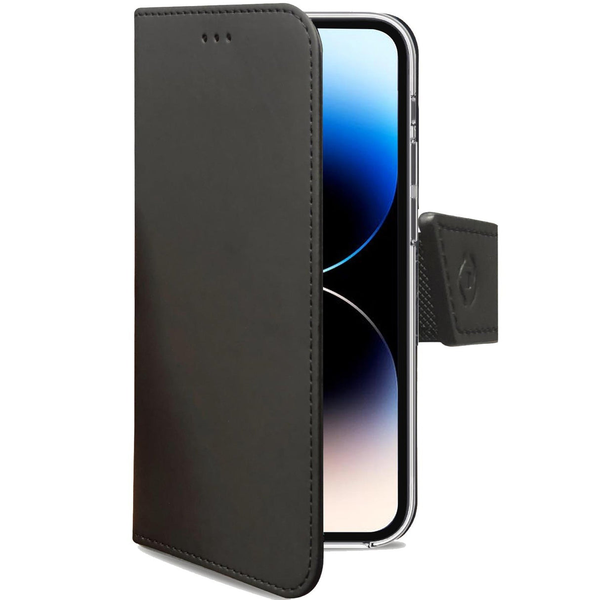 Celly Wallet Case iPhone 14 Pro Svart