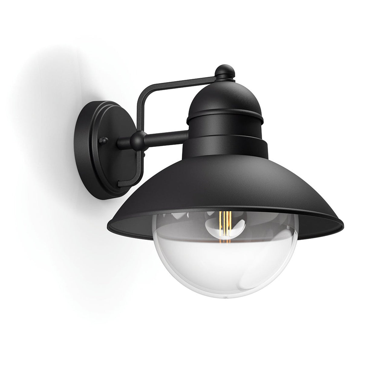 Philips MyGarden Hoverfly – Vägglampa Svart
