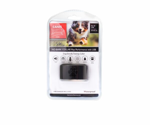 Active Canis Antiskällhalsband max Performance – med USB-Laddning