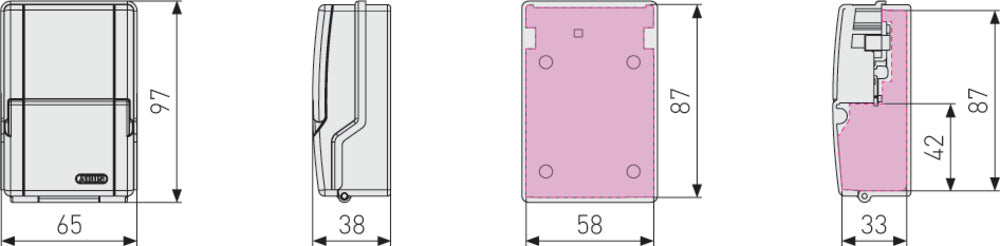 ABUS Nyckelskåp 727 KeyGarage