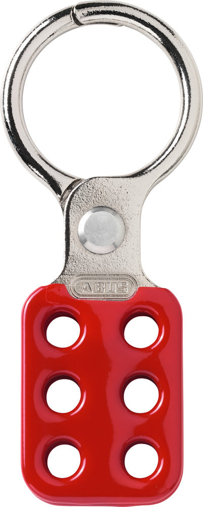 ABUS Låsbygel Aluminium för huvudströmbrytare för upp till 6 hänglås H752 red 1,5"