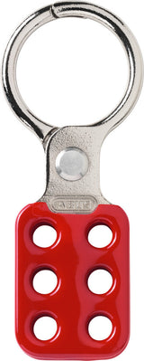 ABUS Låsbygel Aluminium för huvudströmbrytare för upp till 6 hänglås H752 red 1,5"