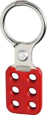 ABUS Låsbygel Aluminium för huvudströmbrytare för upp till 6 hänglås H752 red 1,5"