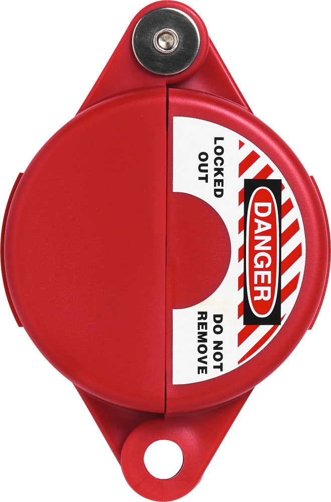 ABUS Rattventillås V303 rund röd