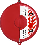 ABUS Rattventillås V310 rund röd