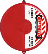 ABUS Rattventillås V313 rund röd