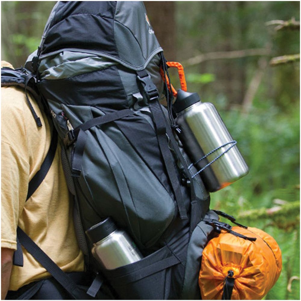 Klean Kanteen Wide 1893 ml (w/Wide Loop Cap) – Brushed Stainless