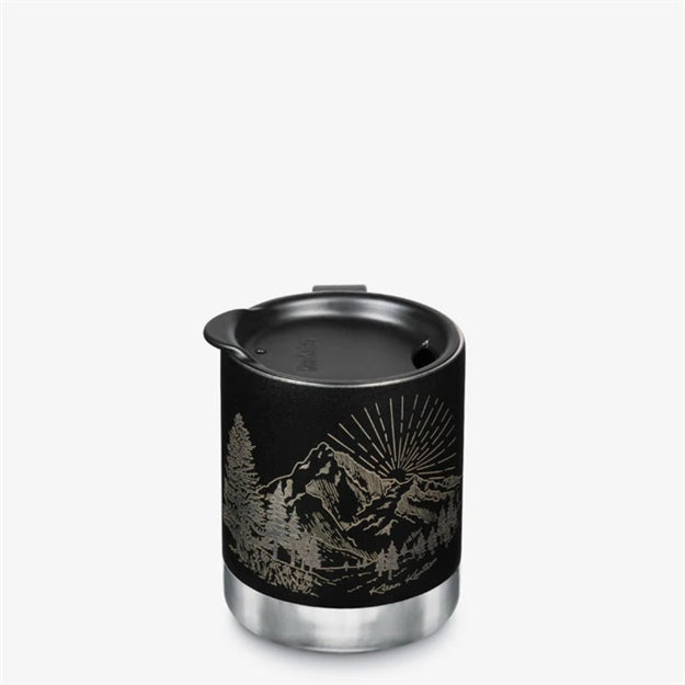 Klean Kanteen Camp Mug 355 ml (w/Tumbler Lid) – Mountain - Black