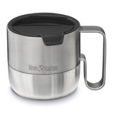 Klean Kanteen Rise Mug 414 ml (Flip Lid) – Brushed Stainless