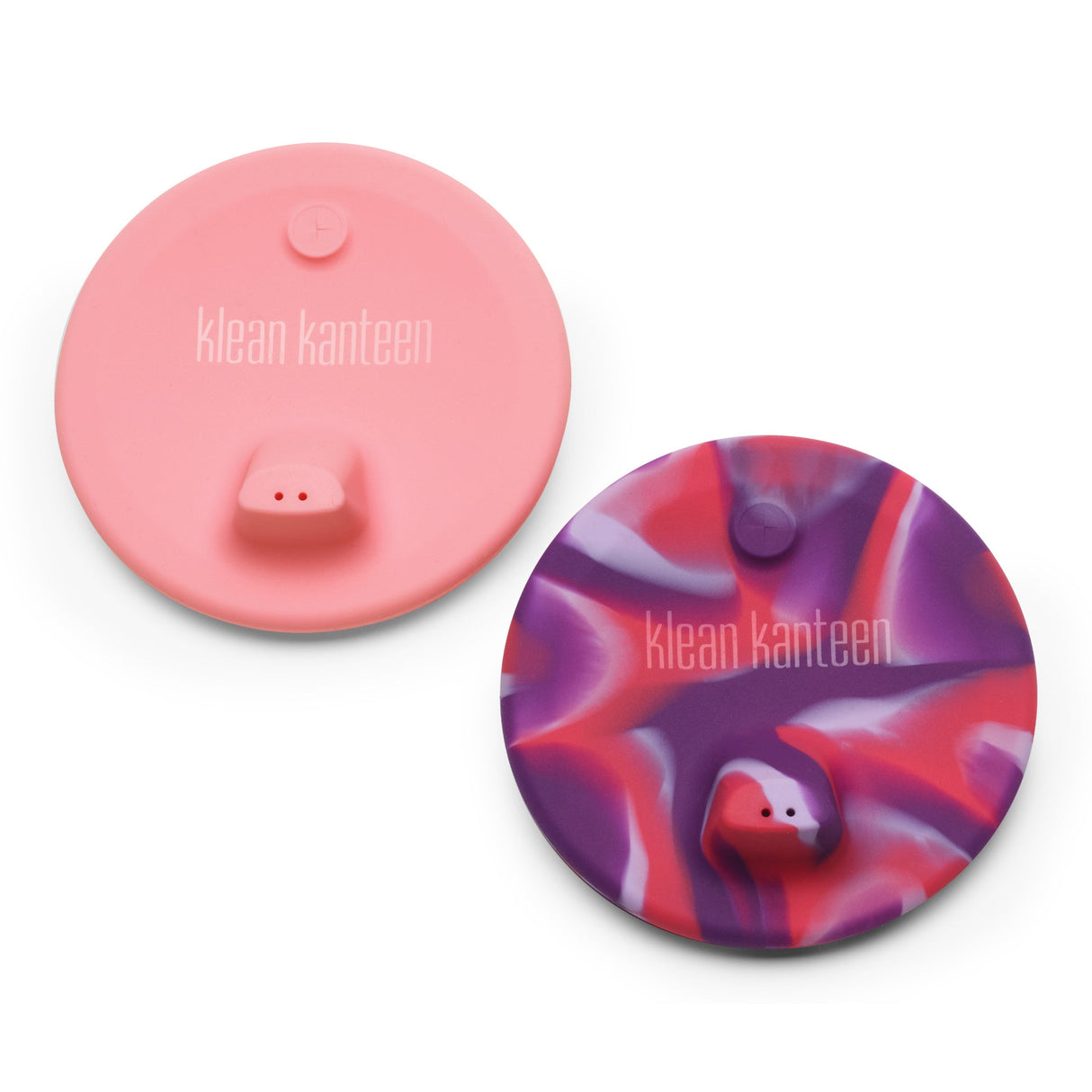 Klean Kanteen Kid Cup Sippy Lid - 2 Pack – Pink Tie Dye
