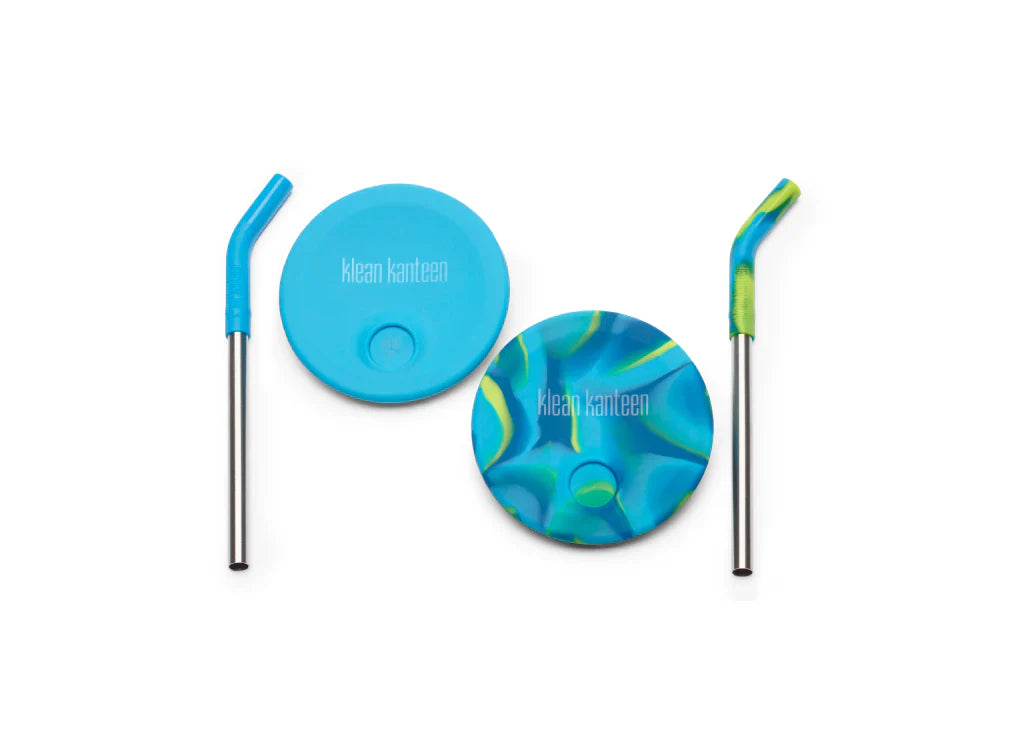 Klean Kanteen Kid Cup Straw Lid - 2 Pack – Blue Tie Dye