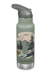 Klean Kanteen Insulated Kid Classic Narrow 355 ml (w/ Flip Seal Sport) – Mountain Scape