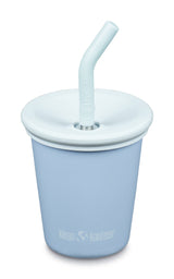 Klean Kanteen Kid Cup 296 ml (w/ Kid Straw Lid)  – Clear Sky