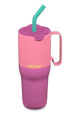 Klean Kanteen Rise Tumbler 1065 ml (W/ Flip/Straw Lid) – Pink Lemonade Kaleidoscope