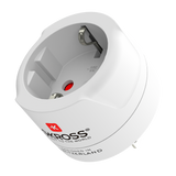 SKROSS Reseadapter Europa till USA m.fl. Jordad
