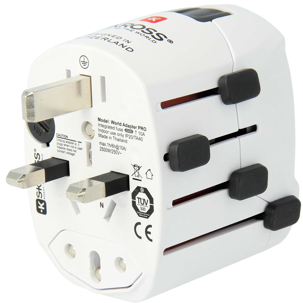 SKROSS Världsreseadapter PRO World Jordad