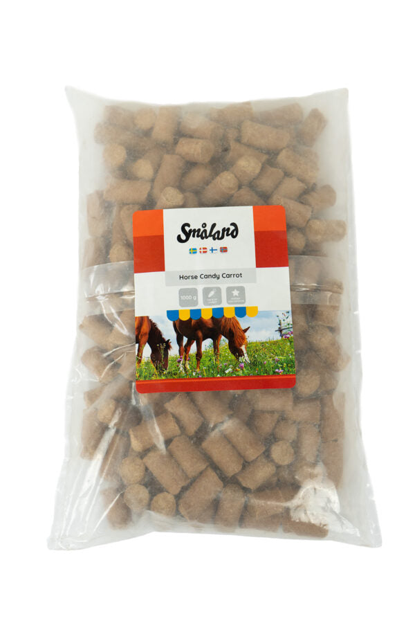 Småland Hästgodis Morot – 1000g