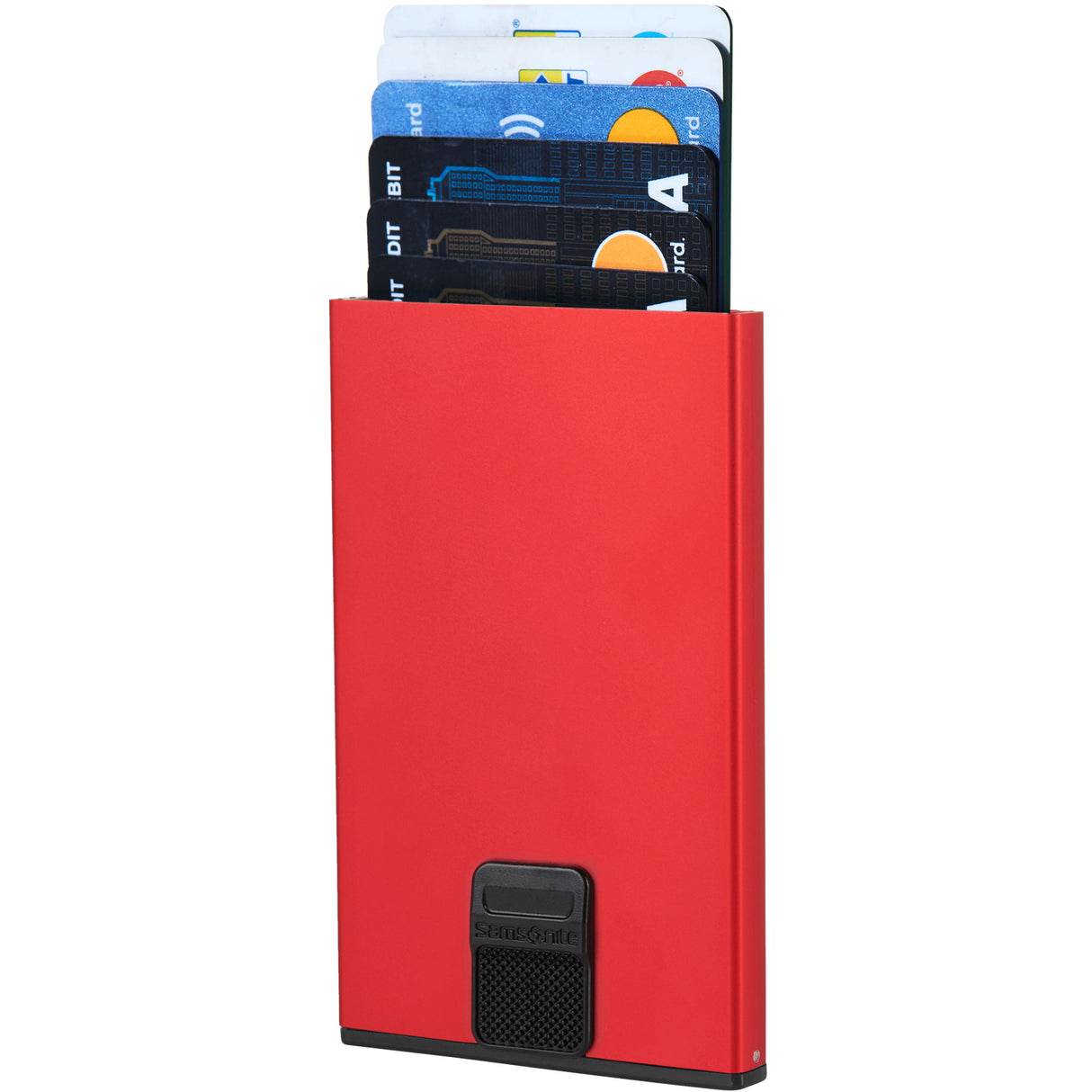 Samsonite Alu Fit Plånbok med RFID - Röd
