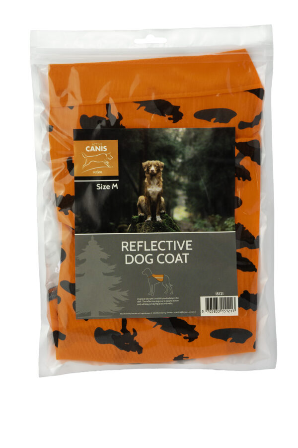 Active Canis Reflective Dog Coat M ”Camo”