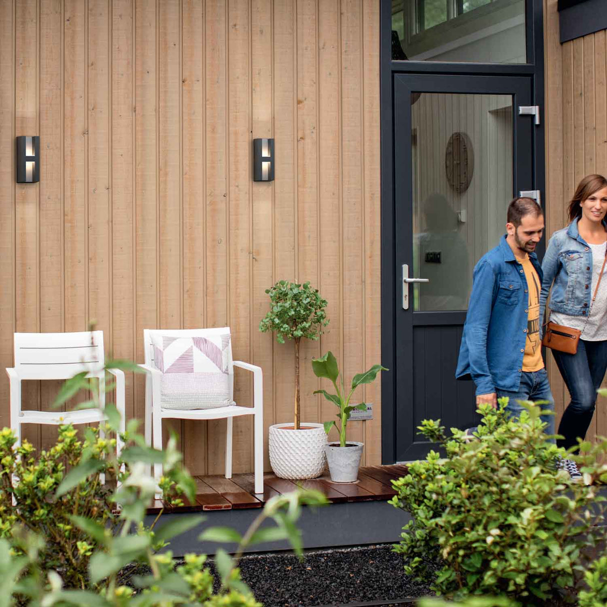 Philips myGarden Shadow Vägglampa LED