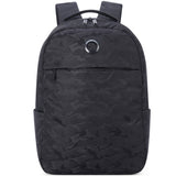 Delsey Paris Citypak Laptop 15,6" Backpack  Camo - Black