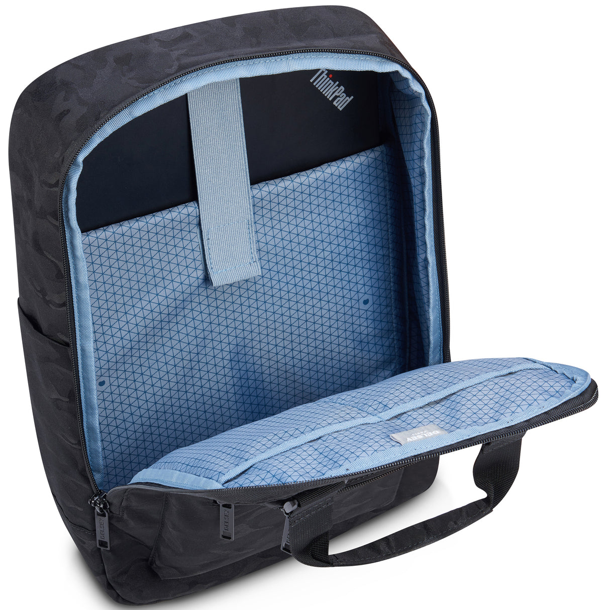 Delsey Paris Citypak Laptop 15,6" Backpack  Camo - Black