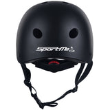 SportMe Skatehjälm S 53-58cm Svart