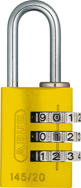 ABUS Kombinationslås 145/20 gul