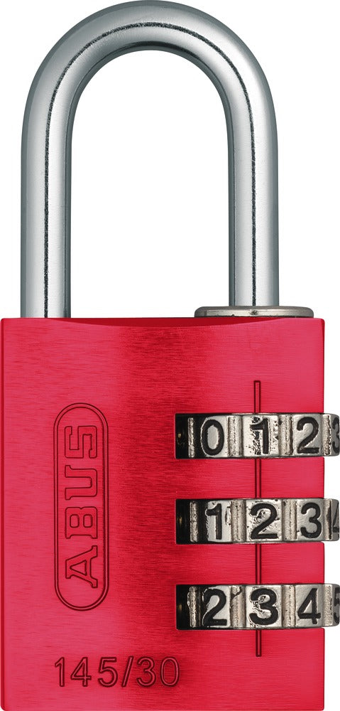 ABUS Hänglås 145/30 röd