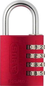 ABUS Hänglås 145/40 röd