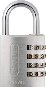 ABUS 145/40 Kodlås - 40mm Aluminium Hänglås Silver