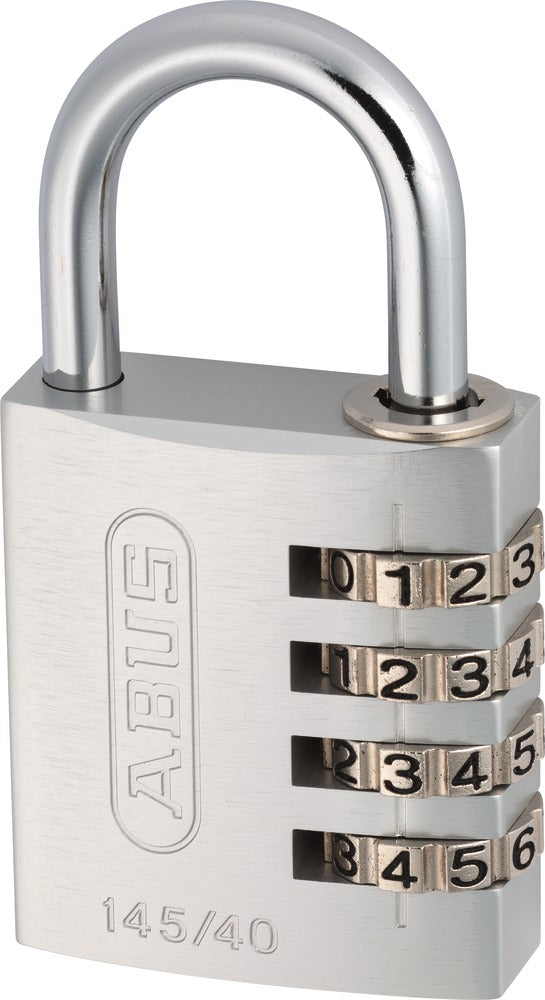 ABUS 145/40 Kodlås - 40mm Aluminium Hänglås Silver